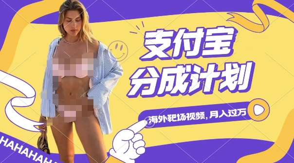 利用海外靶场射击视频，挣支付宝分成收益，轻松月入过W【揭秘】-宏创资源库