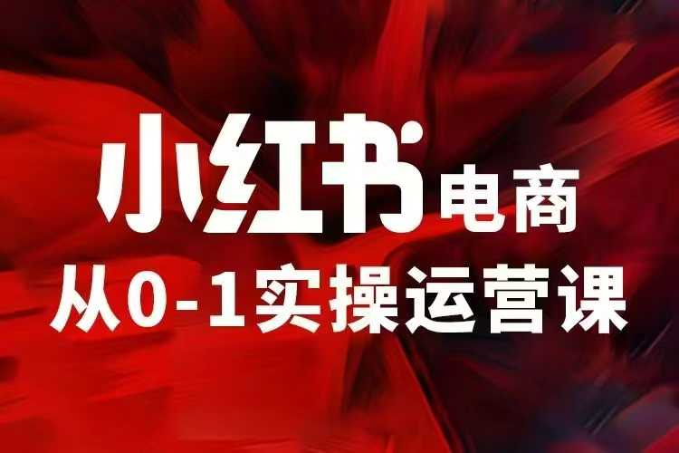 小红书电商运营，97节小红书vip内部课，带你实现小红书赚钱-宏创资源库