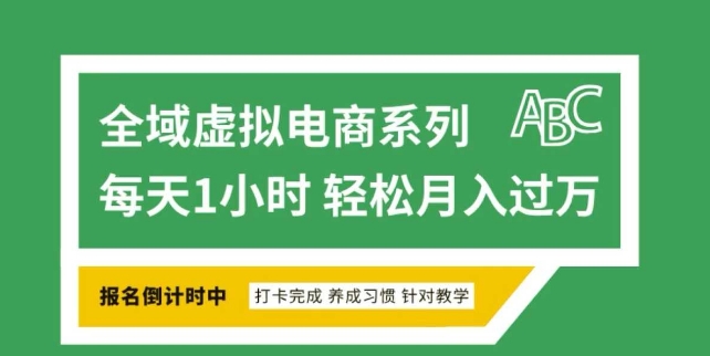 全域虚拟电商变现系列，通过平台出售虚拟电商产品从而获利-宏创资源库