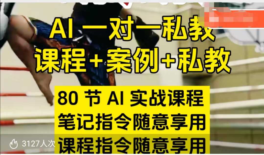 AI指令实战课，课程+案例，80节AI实战课程，笔记指令随意享用，课程指令随意享用-宏创资源库